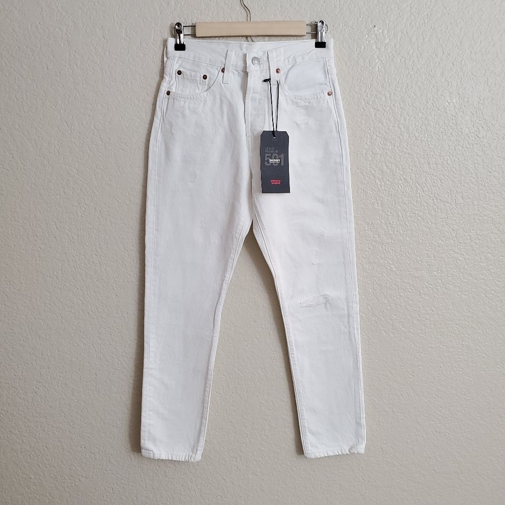 Levi's 501 High Rise Skinny Jeans - Picture 13 of 15